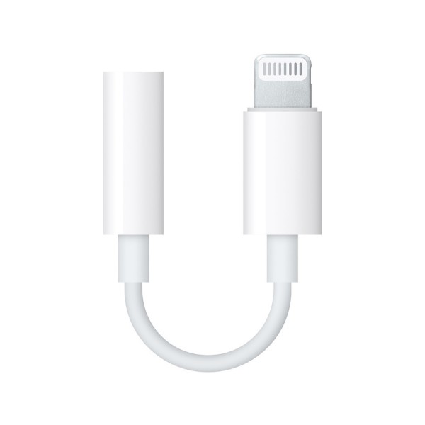Apple Lightning to 3.5 mm Headphone Jack Adapter, Lightning to 3.5 mm